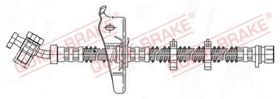 QUICK BRAKE 59.928X Brake Hose for LAND ROVER