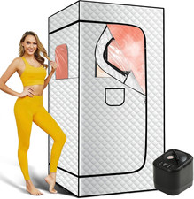 Portable Steam Sauna with 4L Steamer - Relax  Detox Anytime, Anywhere 