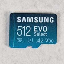 OEM Samsung EVO Select Micro SD XC Mini Memory Card 512GB Micro SD V30 A2