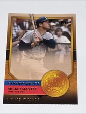 2012 Topps Golden Greats Baseball Mickey Mantle New York Yankees Card #GG-35
