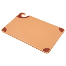 SAN JAMAR CBG121812BR Cutting Board,12x18 in,Brown 20X882