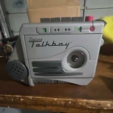 Tiger Deluxe Talkboy Cassette Player Recorder Silver Headphone Jack