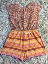 MATILDA JANE Girls size 8 FALL ROMPER