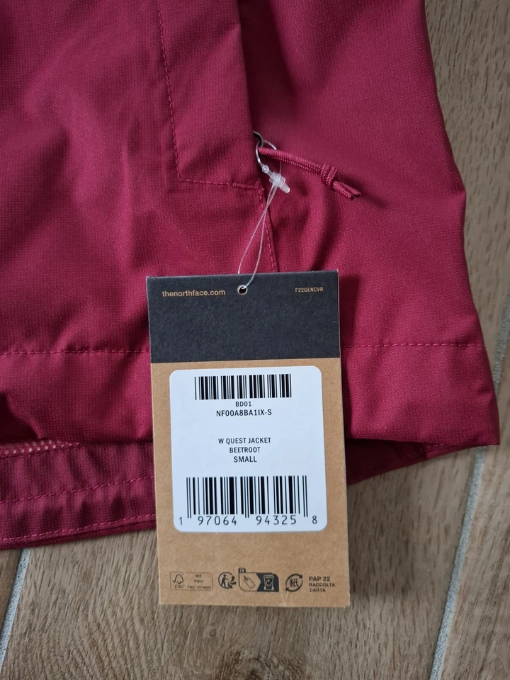 The North Face Jacke, Quest, Regenjacke, Gr.S, Neu mit Etikett - Bild 3 von 4