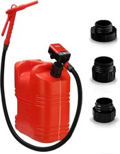 Fuel Transfer Pump Battery Powered Gas Pump For 5 Gallon Gas Can, 3.2GPM, Auto-S