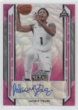 2021-22 Leaf Metal Pink Wave 10/20 Jahmir Young #BA-JY1 Auto 0a9a