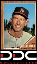 1962 Topps #549 Bill Rigney Los Angeles Angels Very Good