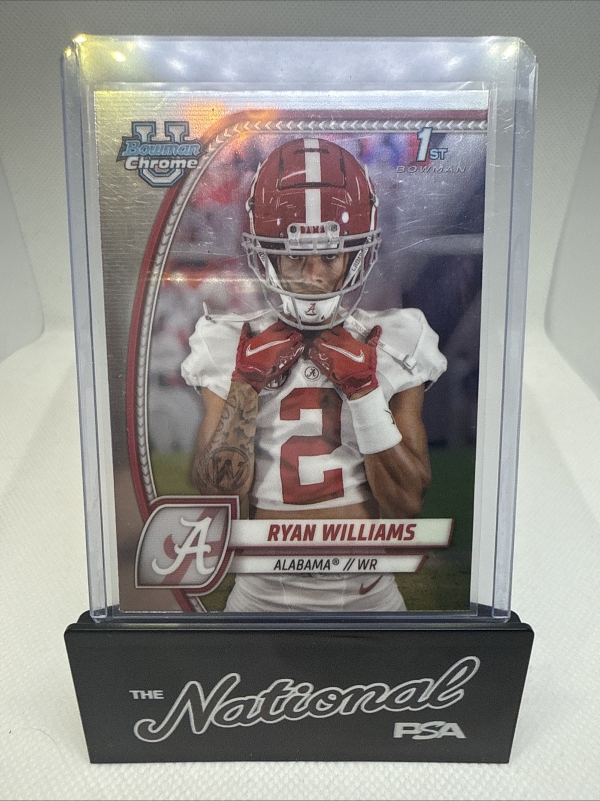 2024 Bowman U Chrome Ryan Williams #53 Alabama 1st Card