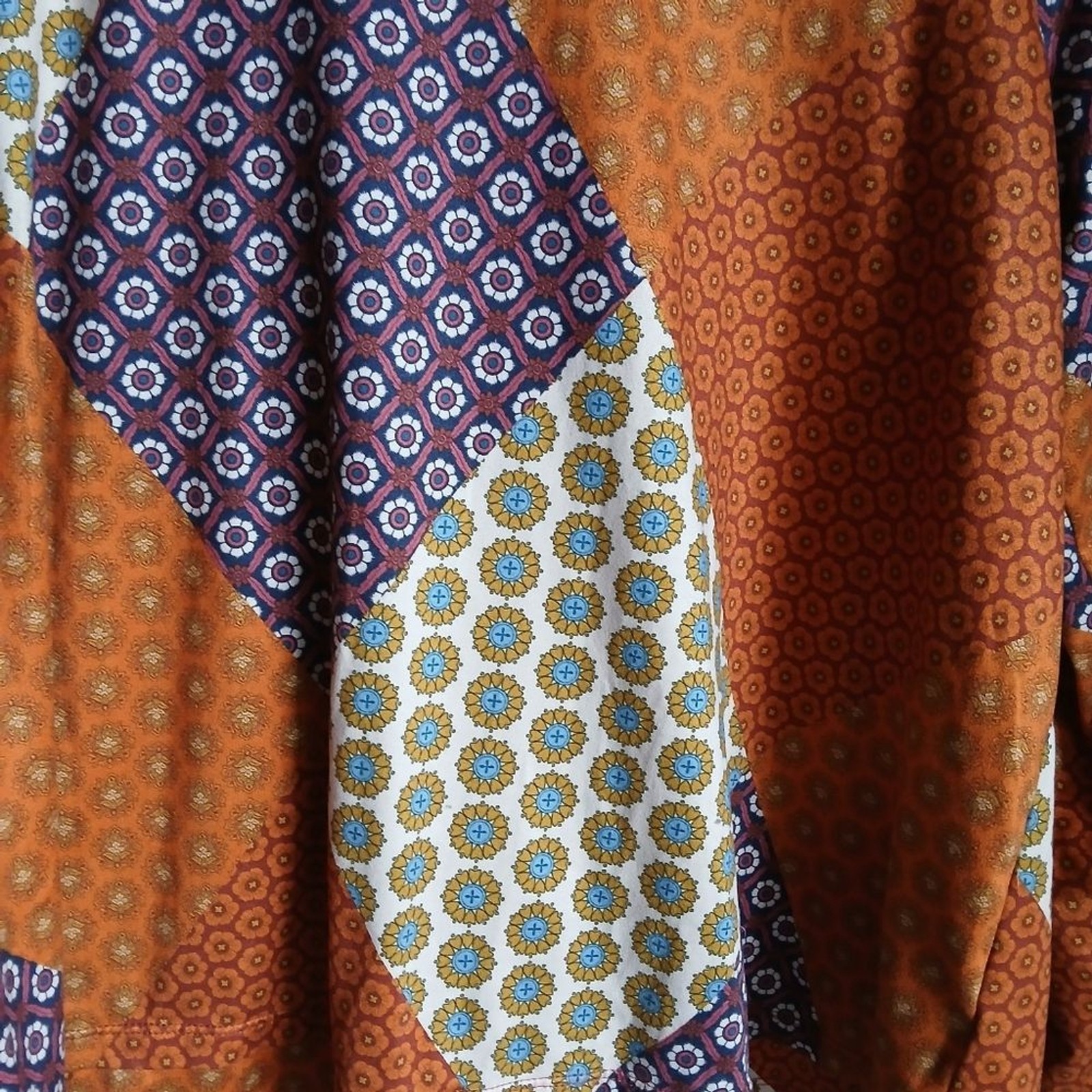 Est.1946 Cato Patchwork Pattern Top Size Large - image 3