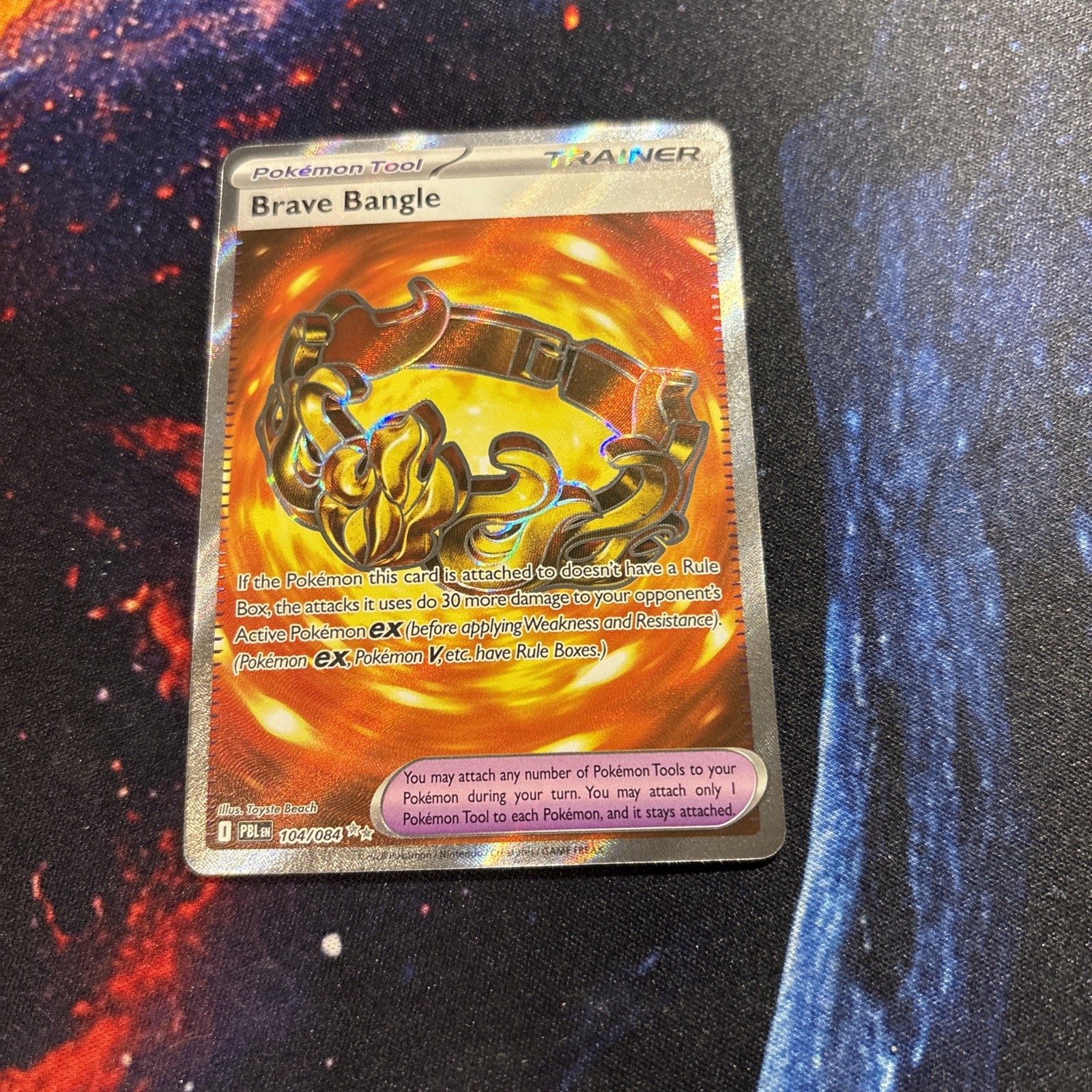 Brave Bangle 104/084 Me05: Pitch Black Holo