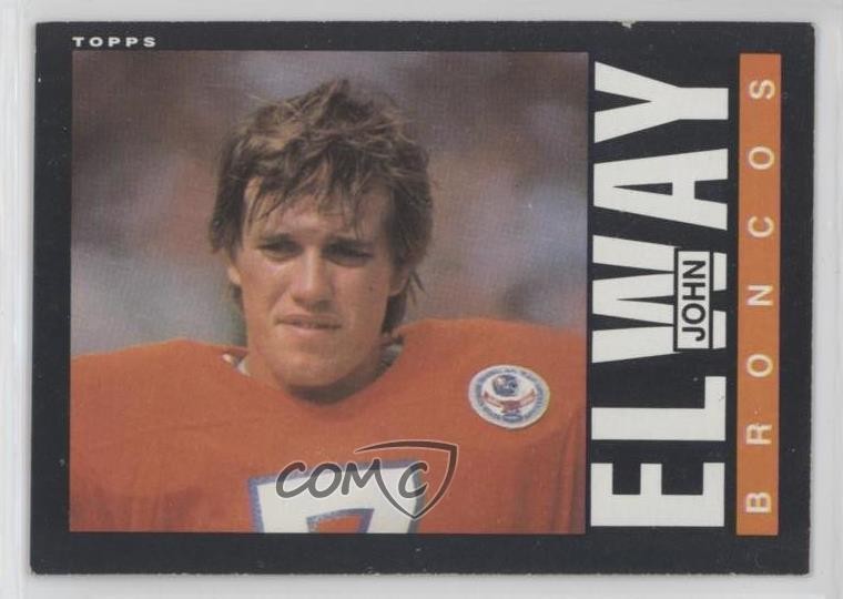 1985 Topps John Elway #238 HOF 11tn