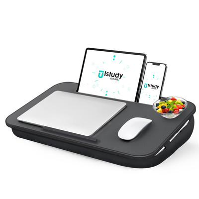 Lap Desk, Portable Laptop Lap Desk with Pillow Cushion, Fits up to 17 inch La...