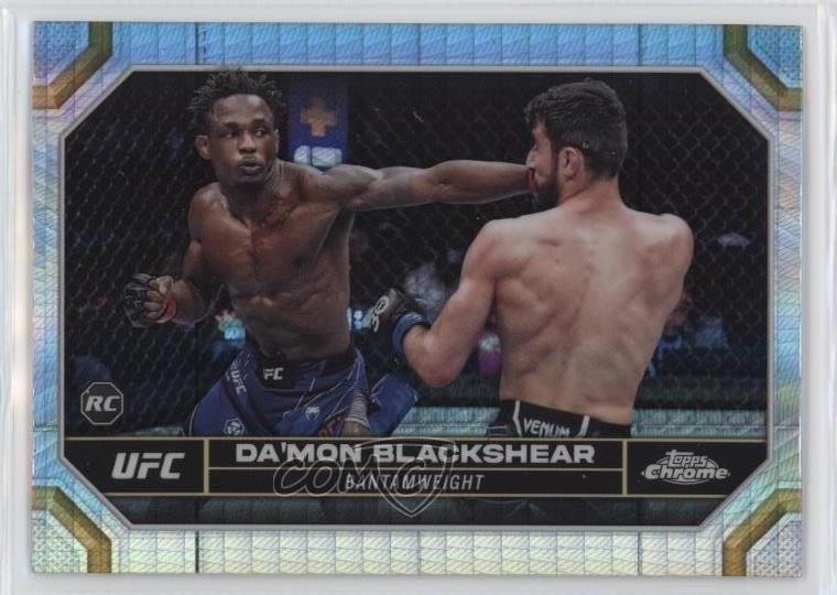 2024 Topps Chrome UFC Prism Refractor Da'Mon Blackshear #21 bp9