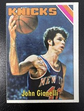 John Gianelli 1975-76 Topps #141 NBA Basketball Auto Signed Autograph