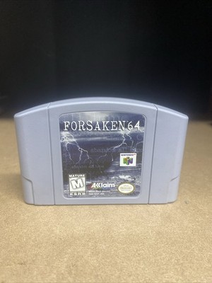 Forsaken 64 Nintendo 64 N64 Game, Tested Working Authentic