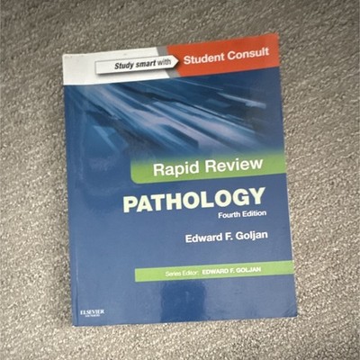Rapid Review Pathology 4th Ed by Edward F. Goljan, Paperback