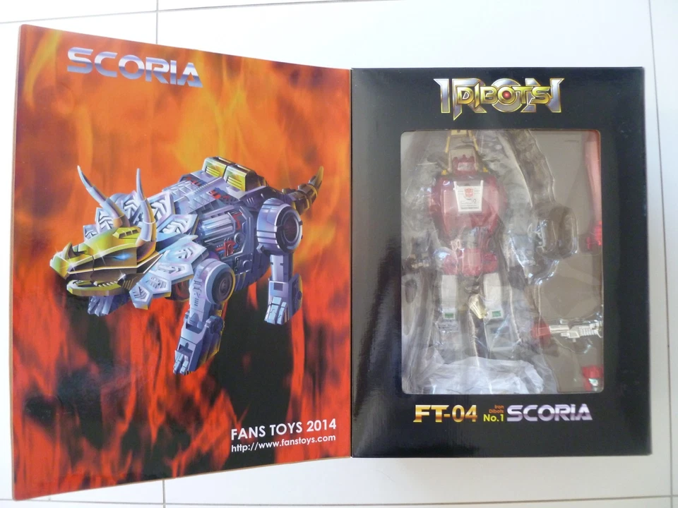 FansToys FT-04 Scoria Masterpiece G1 Slag 2014 Third Party - Photo 3/4