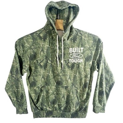Official Licensed Ford Motor Co Camouflage Hoodie Built Ford Tough Mens Medium
