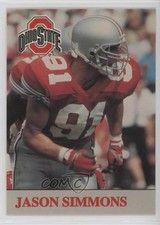 1992 The Ohio State University Jason Simmons #23 0q3