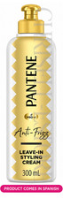 Pantene Pro-V Anti-Frizz Leave-In Styling Hair Cream   300 mL