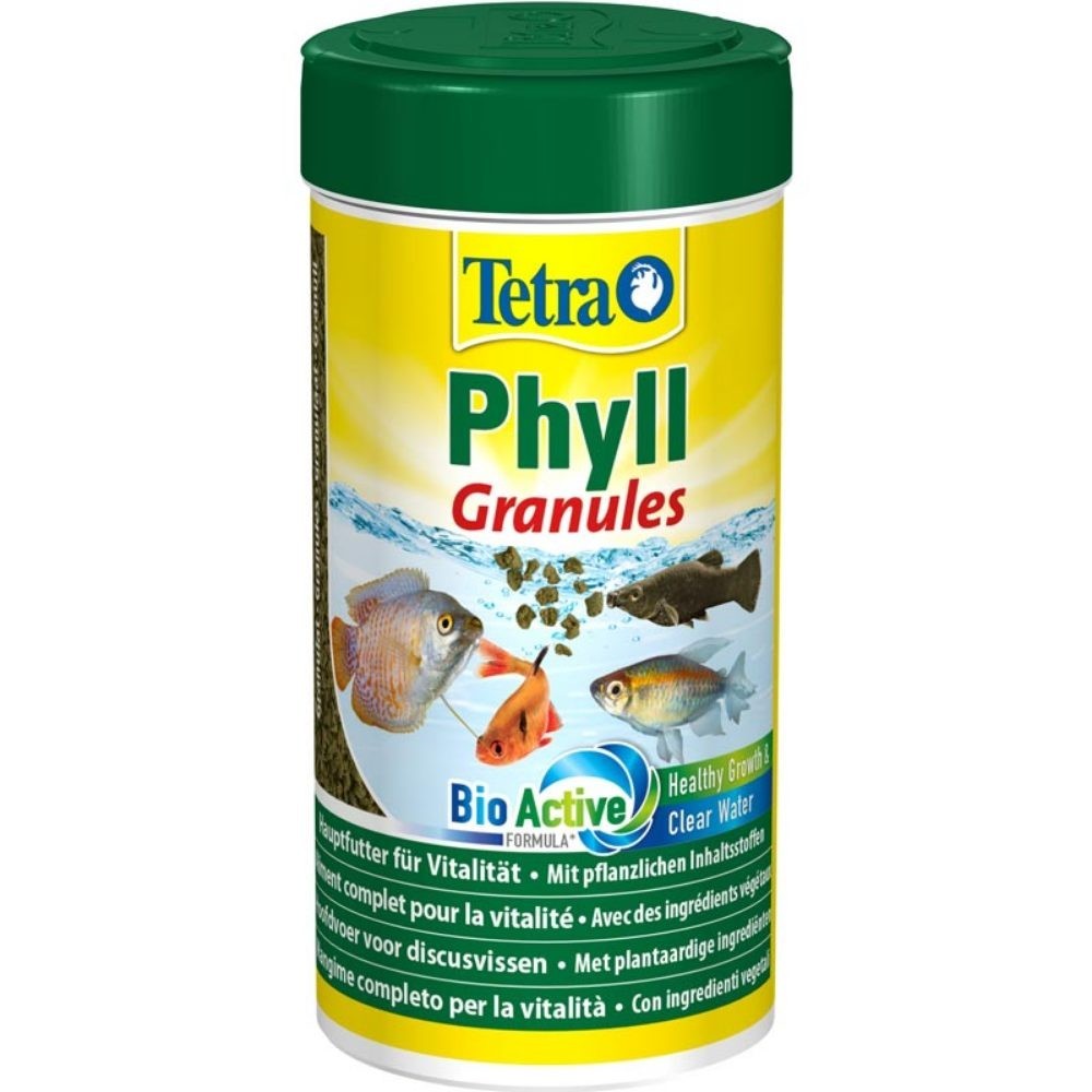 Tetra Phyll Granules 250ml – mangime per pesci vegetariani