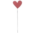  Heart Ornament Valentines Decorations Shaped Garden Stake Bonsai