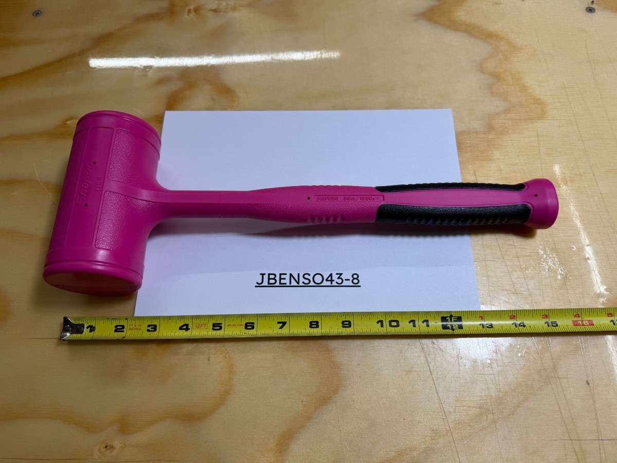 Snap-on Tools NEW ELECTRIC PINK 56oz / 1550g Soft Face Dead Blow
