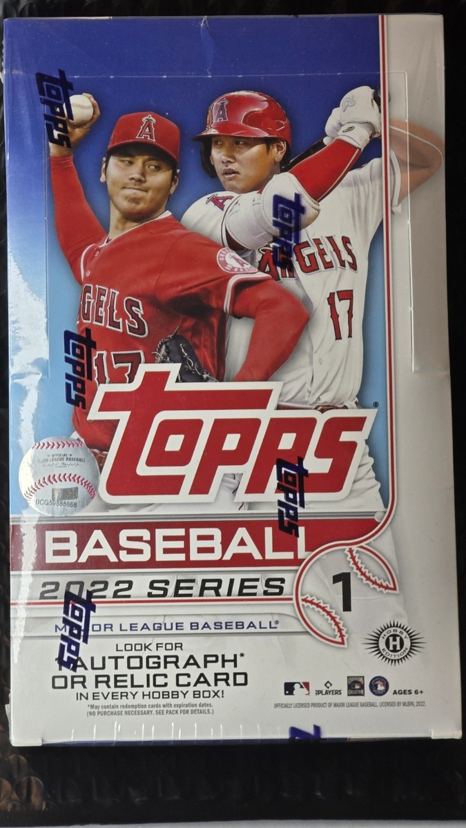 新品】MLB 2022 TOPPS SERIES1 BASEBALL hobby Amazon.com: 2022 Topps Series 1 Baseball Hobby Box (24 Packs