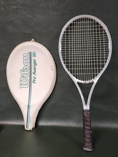 Wilson Pro Avenger 110 Large Head Tennis Racket Racquet 4.5 Graphite Cover Nice