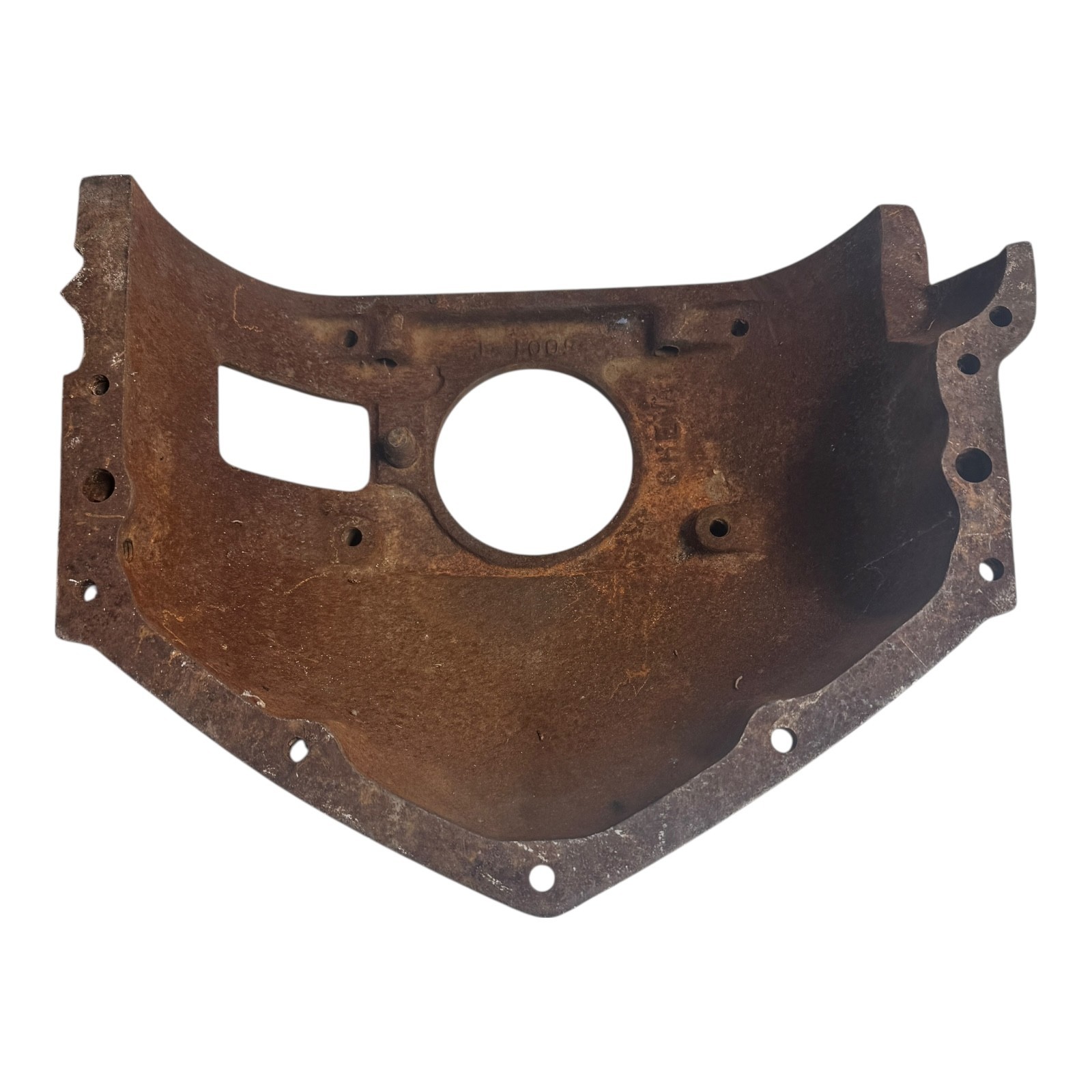 Vintage Ansen NHRA Approved Chevy Blowproof Safety Bellhousing Scatter Shield