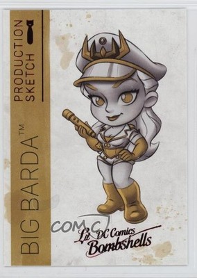2018 Cryptozoic DC Bombshells Series II Big Barda #A08 Sketch 3gq