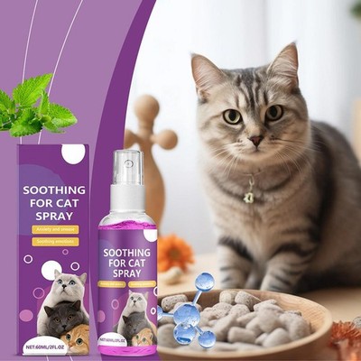 Pet Remedy Natural Calming Spray Dog Cat Pets Anxiety  60ml Relief StressDE -1