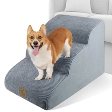 Dog Stairs for Small Dogs Pet for Couch Bed Sofa Steps Ramp Indoor with High