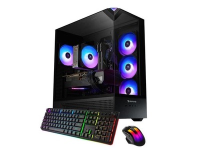 iBUYPOWER Element Gaming PC Desktop Computer AMD Ryzen 7 8700F CPU, NVIDIA GeFor