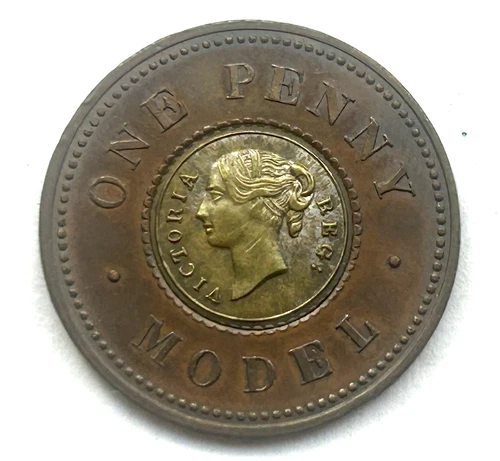 1844 Victoria Penny — photo from the most recent tracked eBay sale