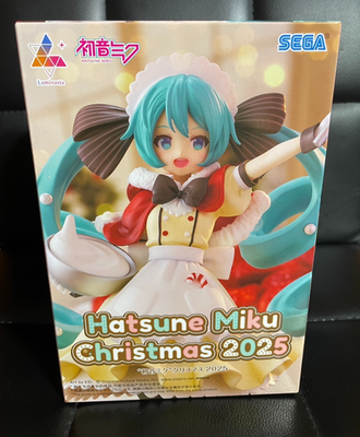 SEGA Hatsune Miku Christmas 2025 Luminasta Figure NEW | eBay