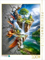 Calvendo Puzzle Between Rock And Imagination | 1000 Pieces, Finished Size 25.2 ×