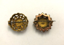 Broche Fantaisie Dorée - Modèle Ref67326 - Occasion