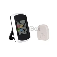Wireless Indoor Outdoor Digital Thermometer with Remote Sensor LCD Temperature