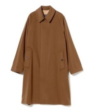 ASK availability First BEAMS LORO PIANA FABRIC Sleeve Bal Collar Coat New