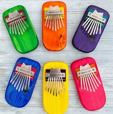 NEW Wood THUMB PIANO Kalimba Diatonic Scale Musical Instrument Made in USA