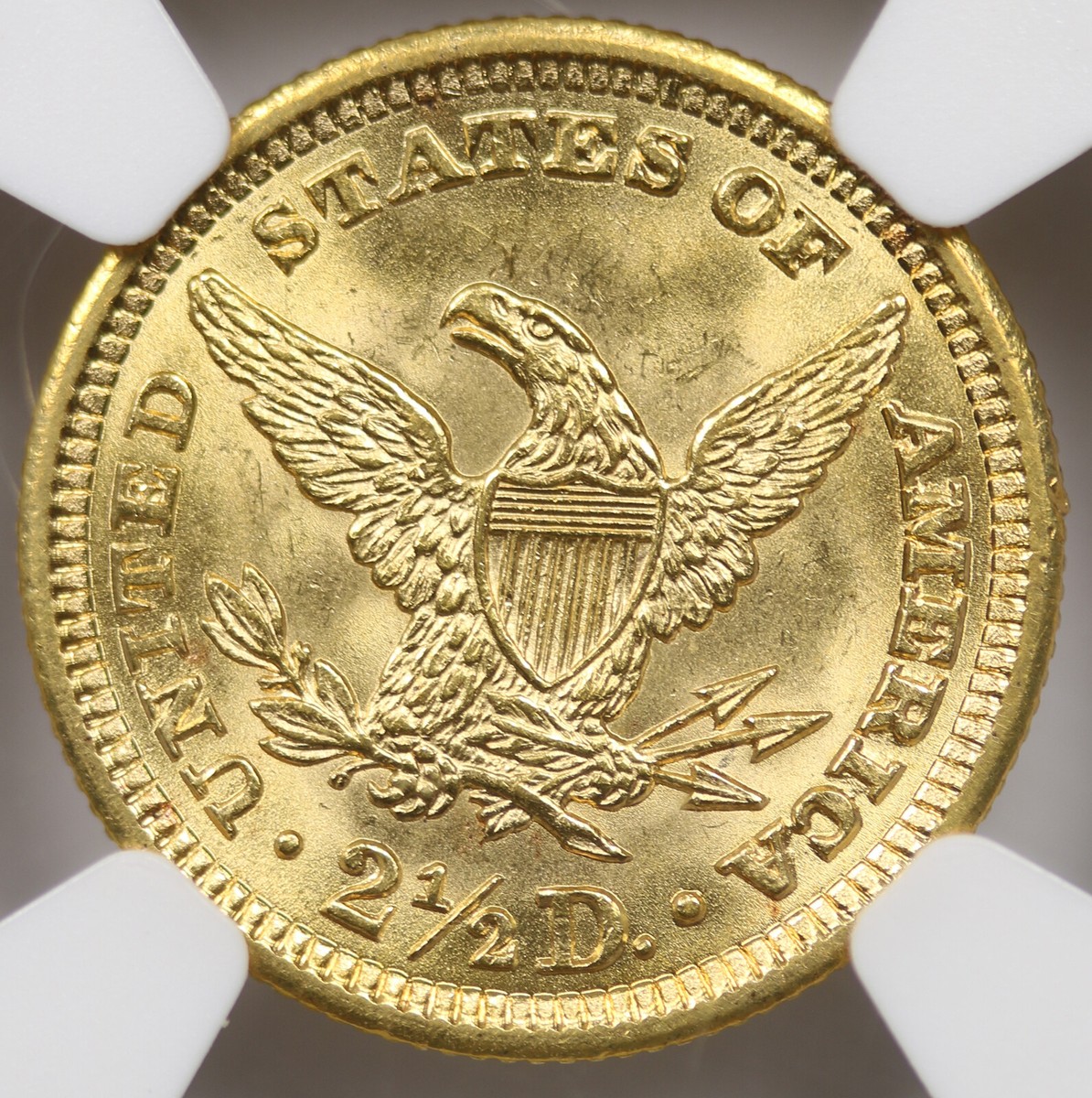 1903 Liberty Head Quarter Eagle Gold $2.5 MS 65 NGC CAC Approved