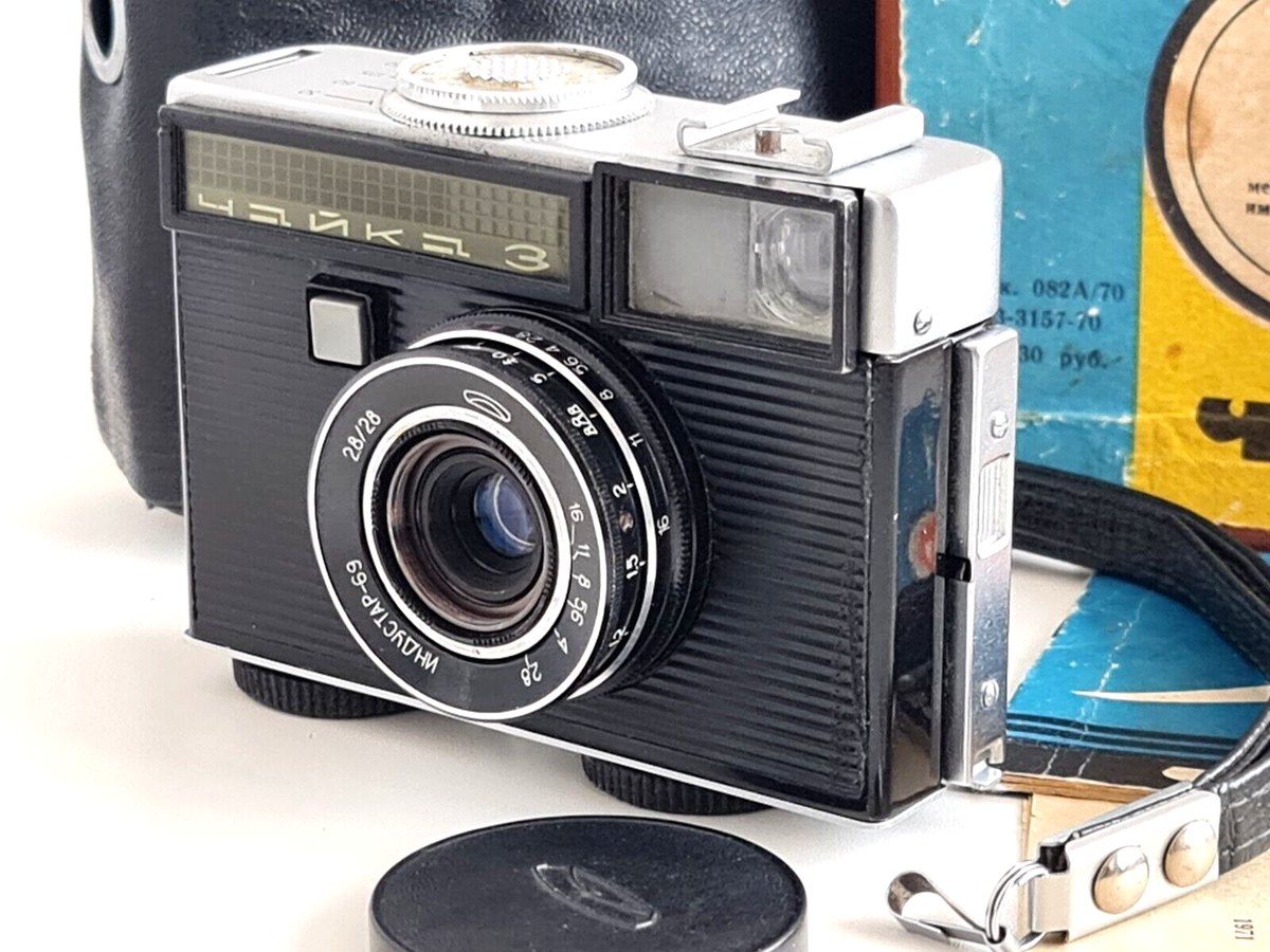 TESTED! Chajka-3 + Industar-69 2.8/28mm, 35mm Film Half Frame