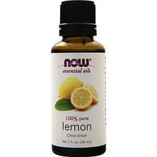 Now Lemon Oil 100 Pure  Natural Citrus Limon 1 oz