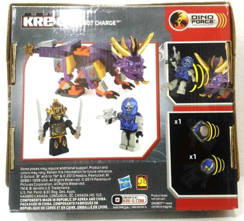 Transformers KRE-O Dinobot Charge Dino Force 66 pieces Set A6949 NEW Hasbro - Picture 3 of 8