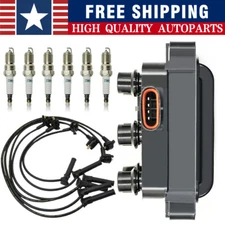 OE# FD480 Ignition Coil & Spark plug & wires For 05-10 Ford Mustang+90-11 Ranger