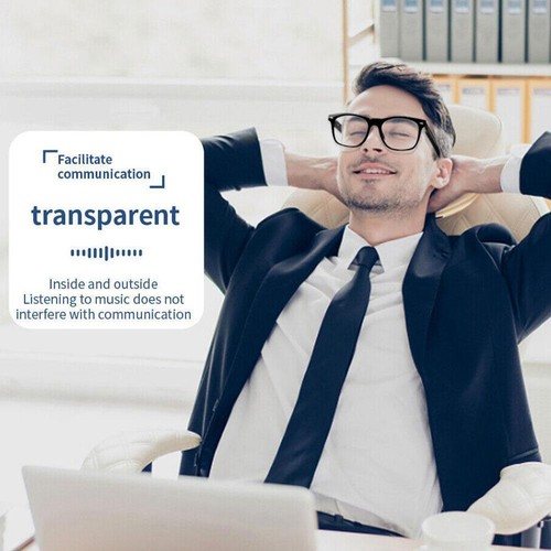 Bluetooth Audio Smart Glasses Interchangeable Frames Open Surround Sound ж~ S3H2 - Zdjęcie 5 z 18