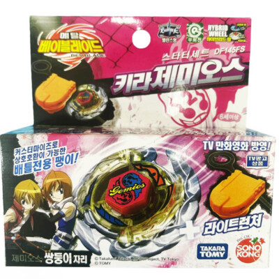 TAKARA TOMY Beyblade Evil Gemios DF145FS Metal Master BB56 Fusion Fury Booster
