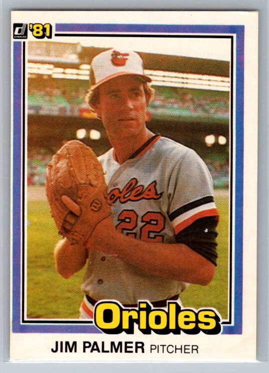 1981 Donruss #353 Jim Palmer