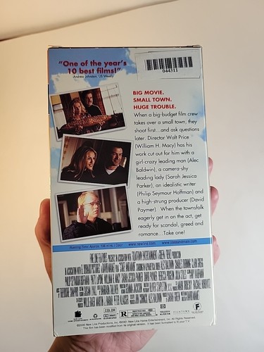 State and Main starring Alec Baldwin & Sarah Jessica Parker (VHS, 2000) - Picture 4 of 5